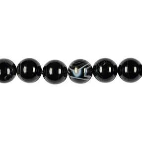 Rang de colliers boules, Onyx teinté, 20mm | Marco Schreier