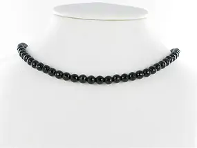 String Beads, Onyx (dyed), faceted, 06mm | wholesaler gems & healing stones