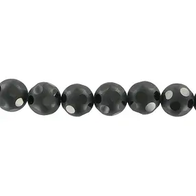 String Beads "Window", Onyx (dyed), 16mm | wholesaler gems & healing stones