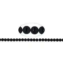 140460107630 Rang de collier boules "Saturn", Onyx (teintée), 06mm | Marco Schreier