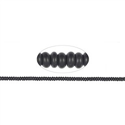 140460300210 Rang de colliers, Onyx (teintée), mat, 03 x 06mm (disponible en UC de 3 pièces) | Marco Schreier