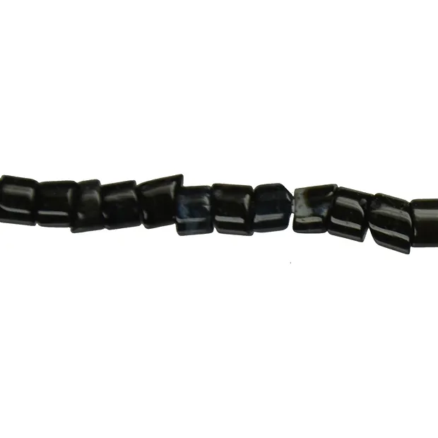 Strang Mini-Zylinder, Onyx (gef.), 04 x 02,5mm | Marco Schreier