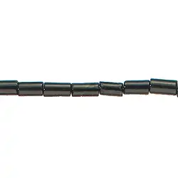 140460400620 Strang Mini-Zylinder, Onyx (gef.), 04 x 02mm | Edelsteine, Heilsteine & Schmuck