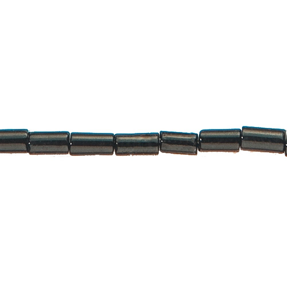 Strang Mini-Zylinder, Onyx (gef.), 04 x 02mm | Edelsteine, Heilsteine & Schmuck