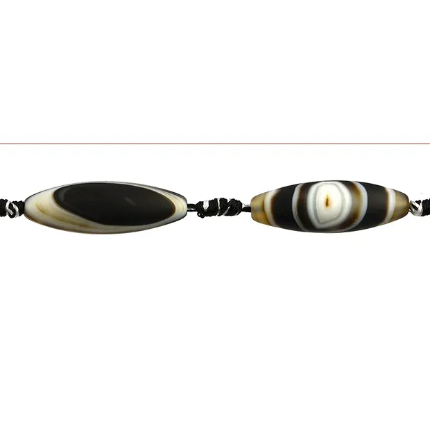 Rang de colliers, Onyx bordé (teintée) mat, 40 x 14 mm | Marco Schreier