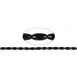 140460512320 Strang Spindel, Onyx (gef.), facettiert, 12 x 06mm | Marco Schreier