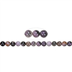 140480106722 Filo di perline, Charoite (colorate), 08 - 09 mm (39 cm)   | Marco Schreier