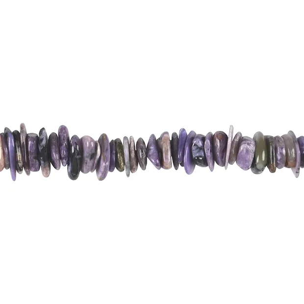 Rang de colliers, Charoïte, 02-05 x 07-12mm | Marco Schreier