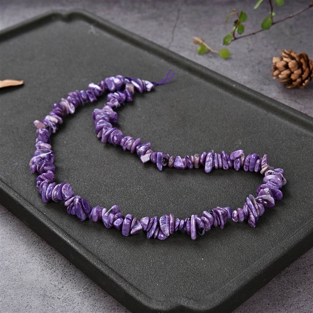 Strand splitter, Charoite, 02-05 x 05-10mm | wholesaler gems & healing stones