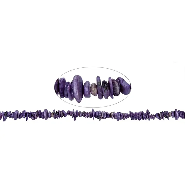 Rangs de colliers, Charoïte, 02-05 x 05-10mm | Marco Schreier