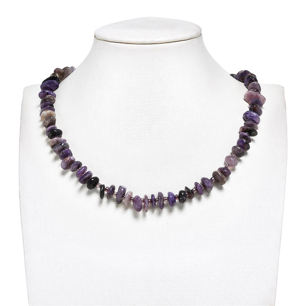 Strang Nuggets, Charoit, 2,5 - 4,0 x 8 - 12mm | Edelsteine, Heilsteine & Schmuck