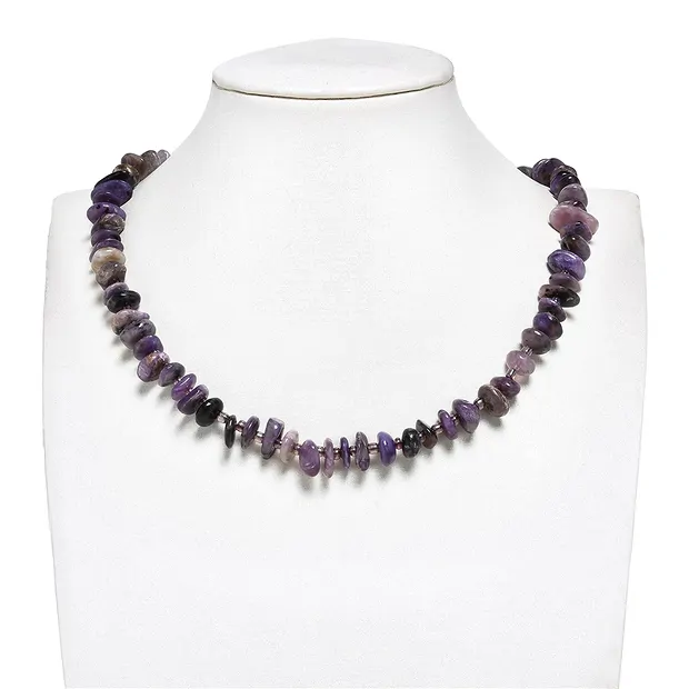 Strand of nuggets, Charoite, 2.5 - 4.0 x 8 - 12mm | Marco Schreier