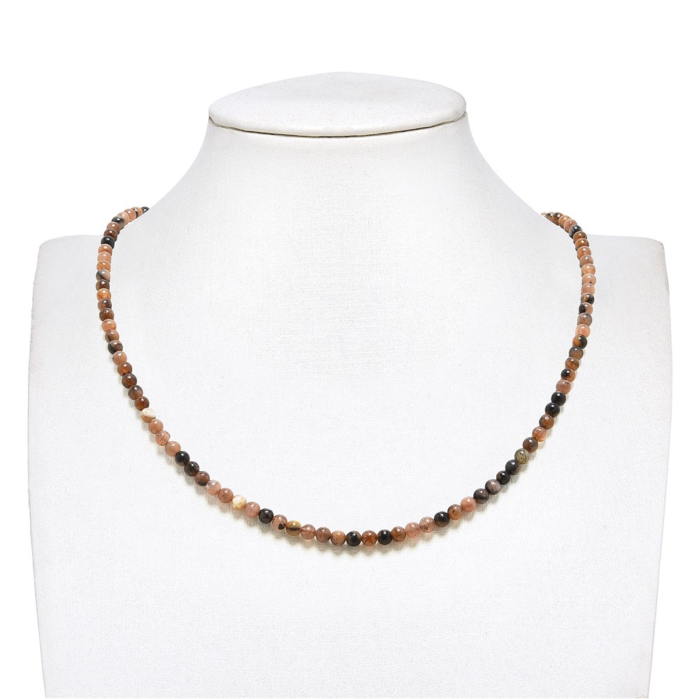 String Beads, Chiastolite (Andalusite), 04mm | wholesaler gems & healing stones