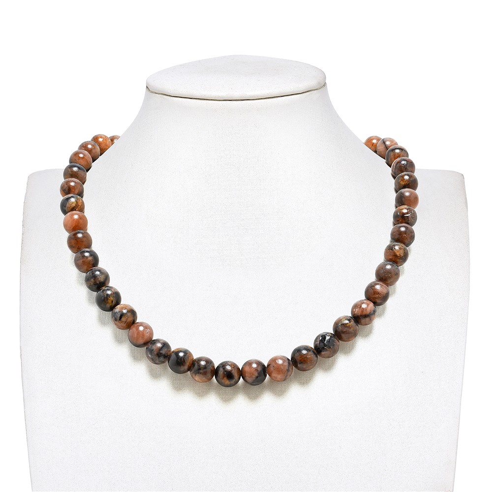 Strang Kugeln, Chiastolith (Andalusit), 10mm  | Marco Schreier