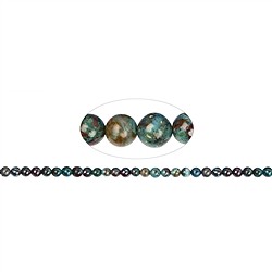 140510100520 String Beads, Chrysocoll (stab.), 06mm (36cm) | wholesaler gems &amp; healing stones