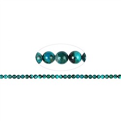 140510106521 String Beads, chrysocolla (stab.), 06-07mm | wholesaler gems &amp; healing stones