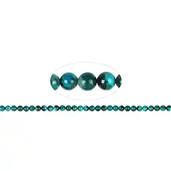 140510106521 Rang de collier boules, chrysocolle (stab.), 06-07mm | Marco Schreier
