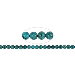 140510106721 Rang de collier boules, chrysocolle (stab.), 08-09mm | Marco Schreier