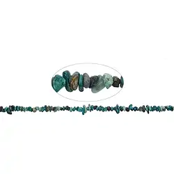 140510619521 Strand splinter, chrysocolla, 01-03 x 04-08mm | wholesaler gems & healing stones