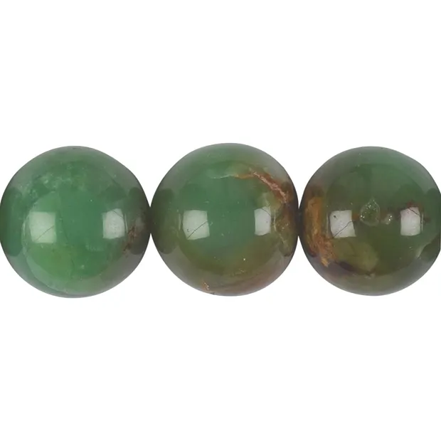 Strang Kugeln, Chrysopras A, 18mm | Großhändler Edelsteine, Heilsteine & Schmuck