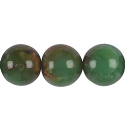 140520101420 String Beads, Chrysoprase A, 20mm | wholesaler gems, healing stones &amp; jewelry