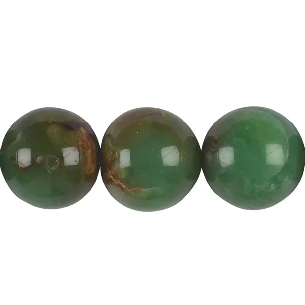 Strang Kugeln, Chrysopras A, 20mm | Großhändler Edelsteine, Heilsteine & Schmuck