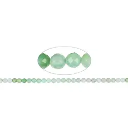 140520109527 Rang de colliers boules, Chrysoprase, à facettes, 05mm (39cm) | Marco Schreier
