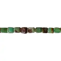 140520210020 Strang Quader/Würfel, Chrysopras, 11-13 x 11-13mm (38cm) | Marco Schreier