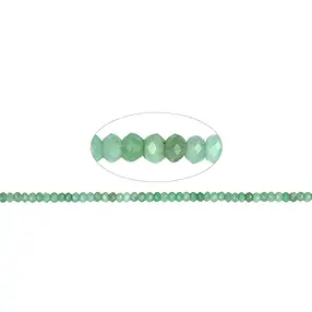 Strang Button, Chrysopras, facettiert, 03 x 04mm (39cm) | Marco Schreier