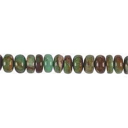 140520317820 Button strand, Chrysoprase A, 16mm | wholesaler gems, healing stones & jewelry