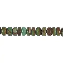 140520317820 Button strand, Chrysoprase A, 16mm | wholesaler gems, healing stones & jewelry