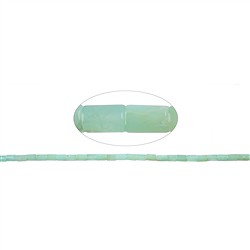 140520405922 Cylinder strand, Chrysoprase, 05-06 x 04mm | wholesaler gems &amp; healing stones