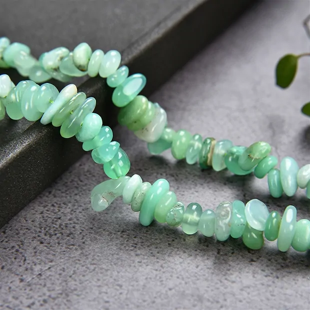 Rangs de colliers, Chrysoprase, 03-05 x 05-12mm (37cm) | Marco Schreier