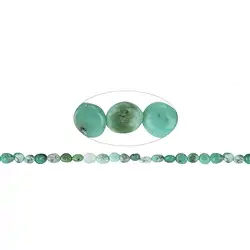 140520611122 Rang de colliers Nuggets, Chrysoprase, 10 x 08mm | Marco Schreier