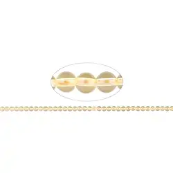 140530100322 Strang Kugeln, Citrin AA (gebr.), 04mm | Edelsteine, Heilsteine & Schmuck-Handel