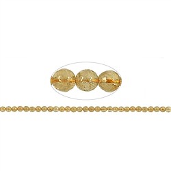 140530106020 String Beads, Citrine (heated) faceted, 06mm | wholesaler gems &amp; healing stones