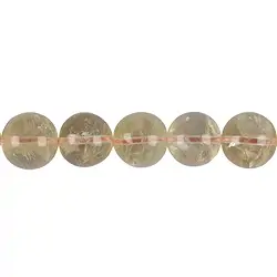 140530107220 Rang de collier boules, citrine (chauffée), 13 - 14mm | Marco Schreier