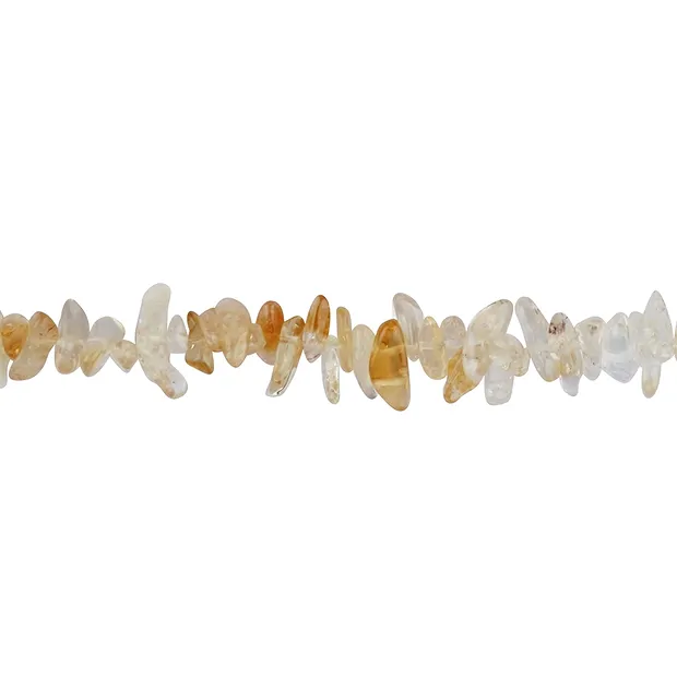 Strand of nuggets "tooth", Citrine (heated), 04-10 x 04-18mm | Marco Schreier