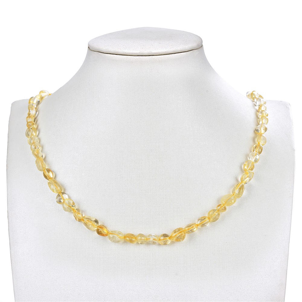 Filo di scheggia, Citrino (bruciato), 05-10 x 05-08 mm | Marco Schreier