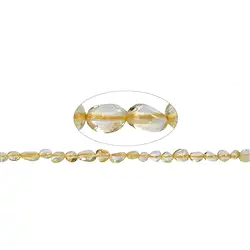 140530612220 Rangs de colliers, citrine (chauffée), 05-10 x 05-08mm | Marco Schreier