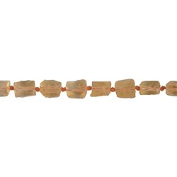 140530613102 Tiras de pepitas, Citrino (calentado), 07-10 x 05-07mm | Marco Schreier