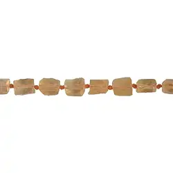 140530613102 Strand of nuggets, Citrine (heated), 07-10 x 05-07mm | Marco Schreier