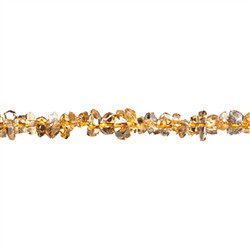 140530706020 Rang de colliers, Nugget, citrine (chauffée), à facettes, 03-05 x 05-10mm | Marco Schreier