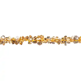 Rang de colliers, Nugget, citrine (chauffée), à facettes, 03-05 x 05-10mm | Marco Schreier
