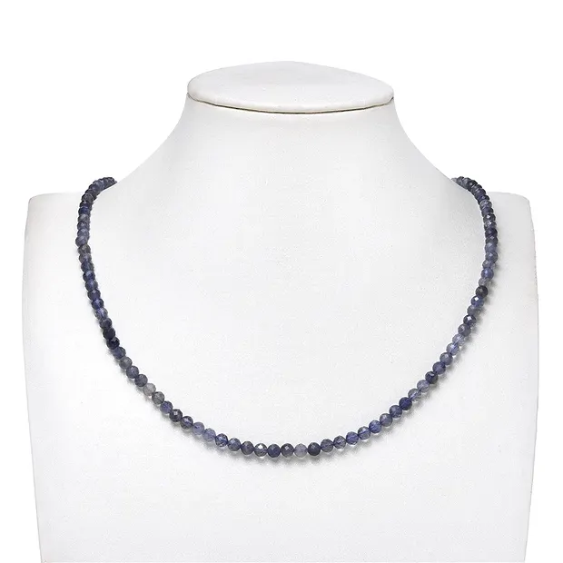 String Beads, Iolite, faceted, 05mm | wholesaler gems, healing stones & jewelry