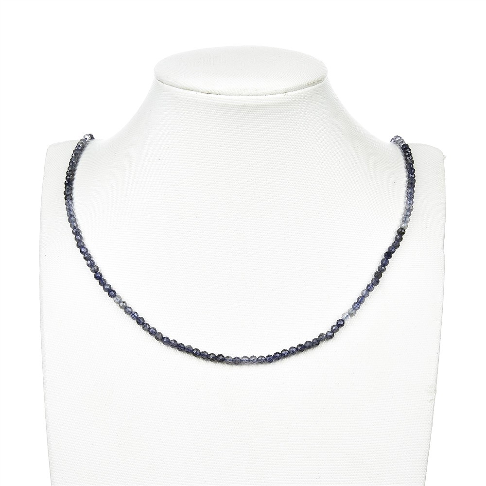 Strang Kugeln, Iolith, facettiert, 03,5mm | GH Edelsteine, Heilsteine & Schmuck
