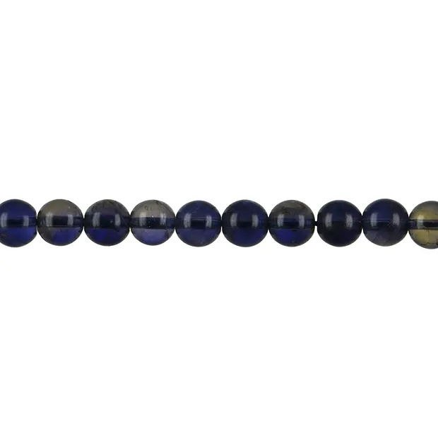 String Beads, Iolite extra, 05mm | wholesaler gems, healing stones & jewelry