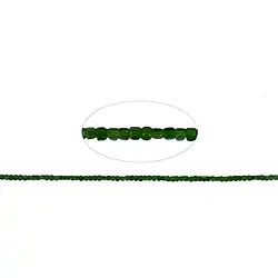 140610206220 Strand cube, Chrome Diopside, faceted, 02 x 02mm | Marco Schreier