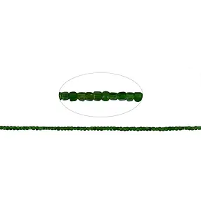 Strang Würfel, Chromdiopsid, 02mm, facettiert | Edelsteine, Heilsteine & Schmuck