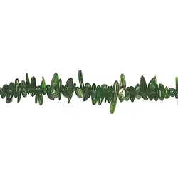 140610609821 Filo di pepite dentali, Diopside di cromo, 03-05 x 10-20mm (38cm) | Marco Schreier